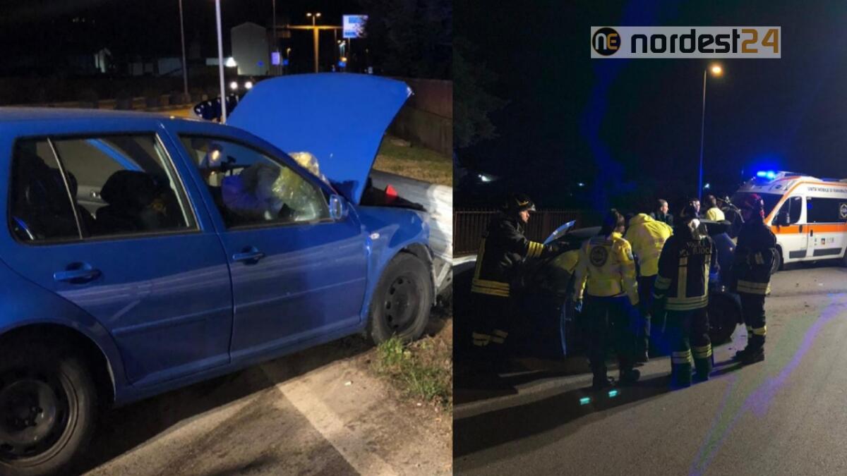 Schianto contro il guardrail: ferito un disabile - 