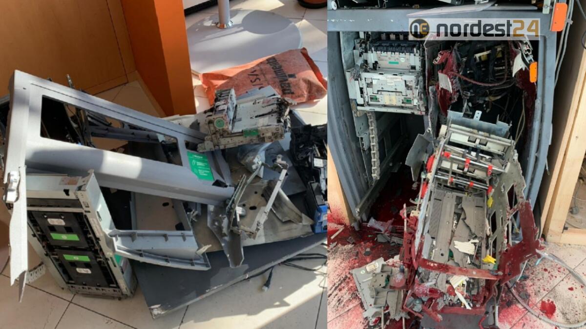 Pertegada, assalto al bancomat: danni ingenti - FOTO - 
