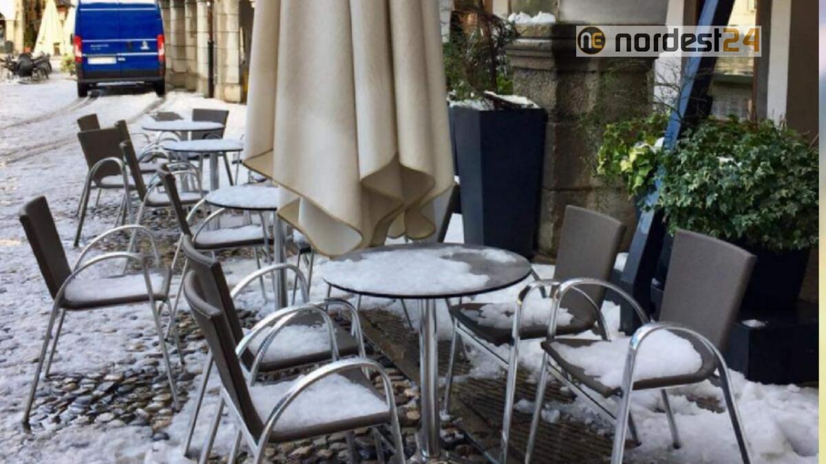 Meteo pazzo: la provincia di Udine ricoperta da un manto bianco - 