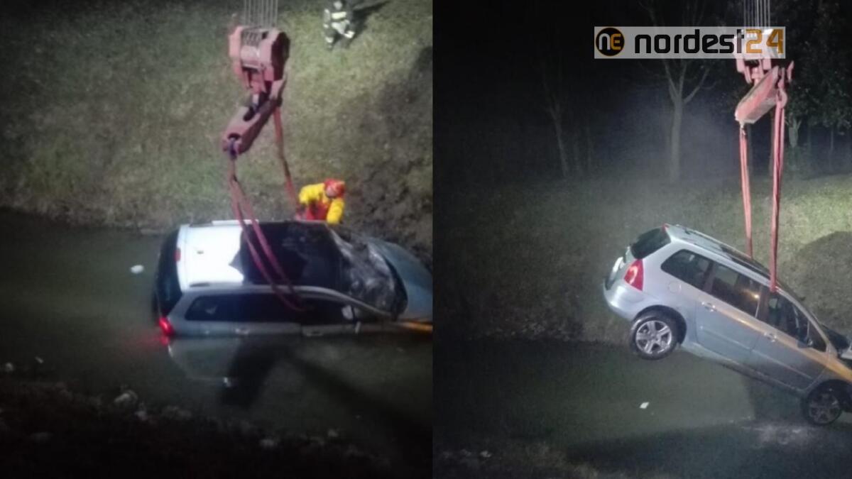 Finiscono con l'auto nel canale: 2 feriti, miracolati - 