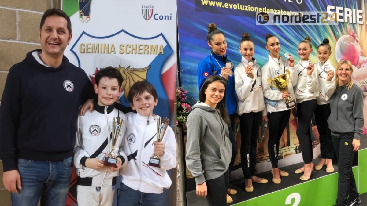 Asu, la ritmica ancora seconda in A1, nel fioretto Bertossi primo - 