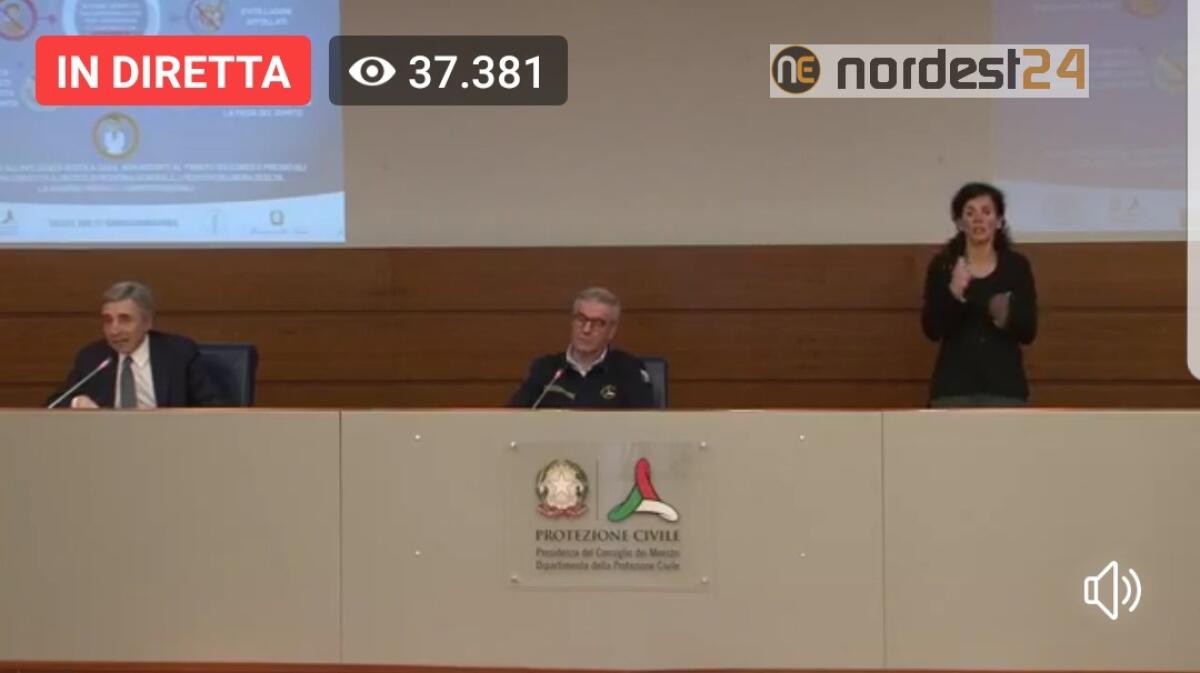 Protezione Civile: "i numeri sono incoraggianti, riflesso delle misure di restrizione" - 