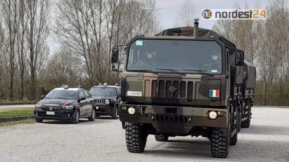 Spinea abbraccia i morti di Bergamo: accolte 15 salme con 3 mezzi dell'Esercito - 