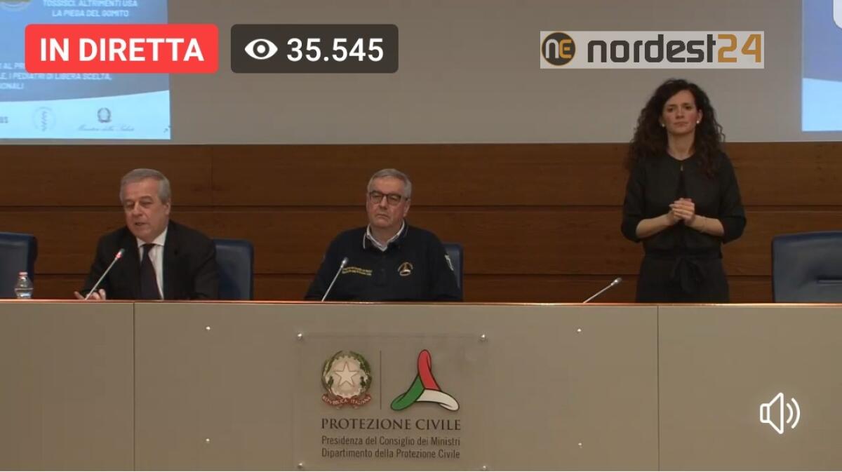Coronavirus, Borrelli: "trend in ribasso in tutta Italia" - DIRETTA - 