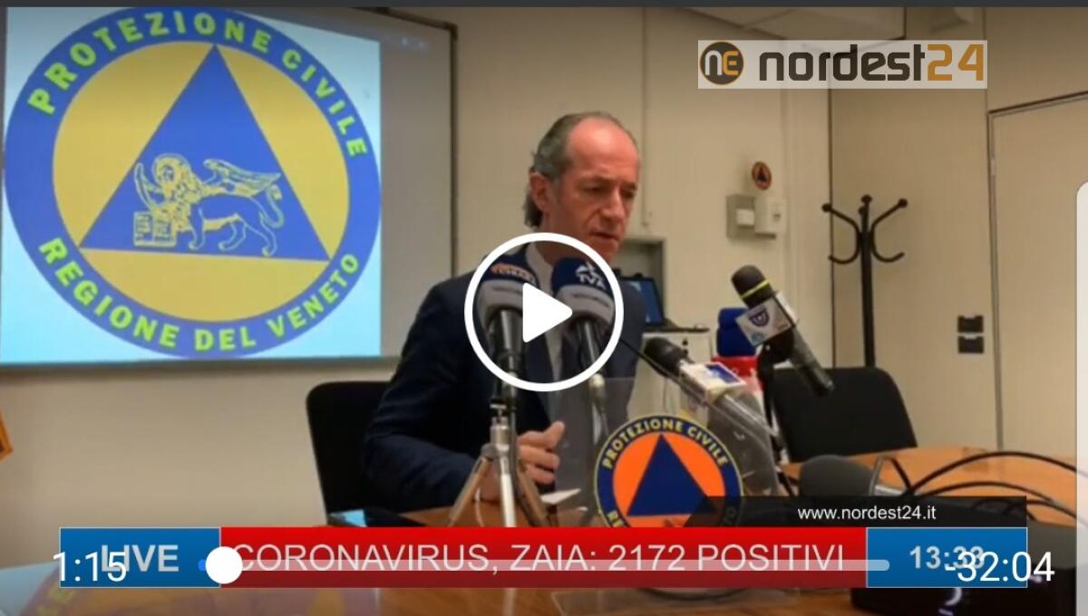Coronavirus, Zaia: "pronto a coprifuoco se non si sta a casa" - 