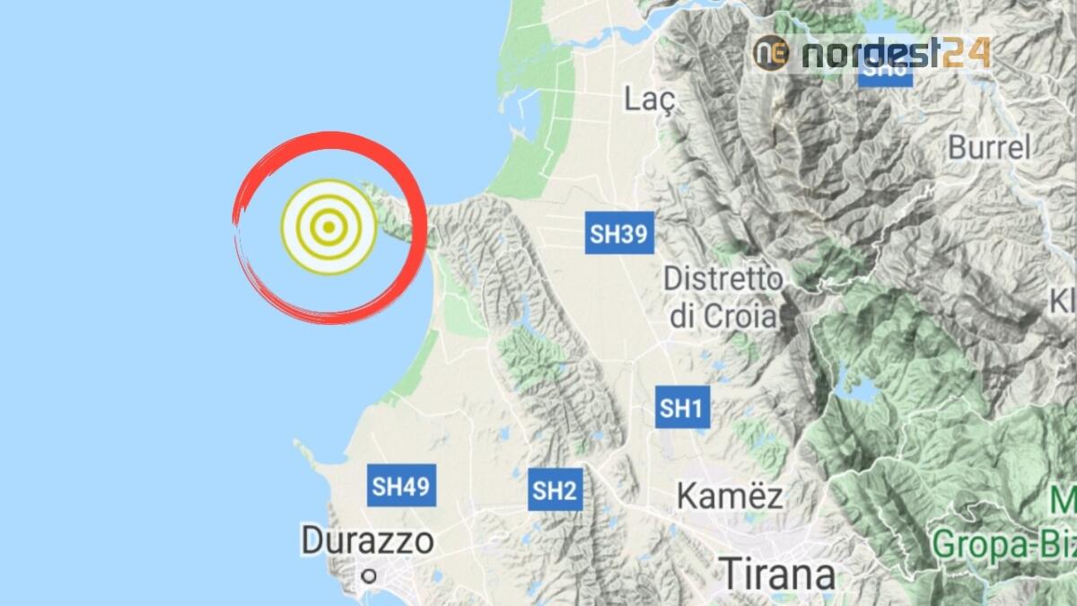 Scossa di terremoto in Albania, 29 marzo 2020 - 