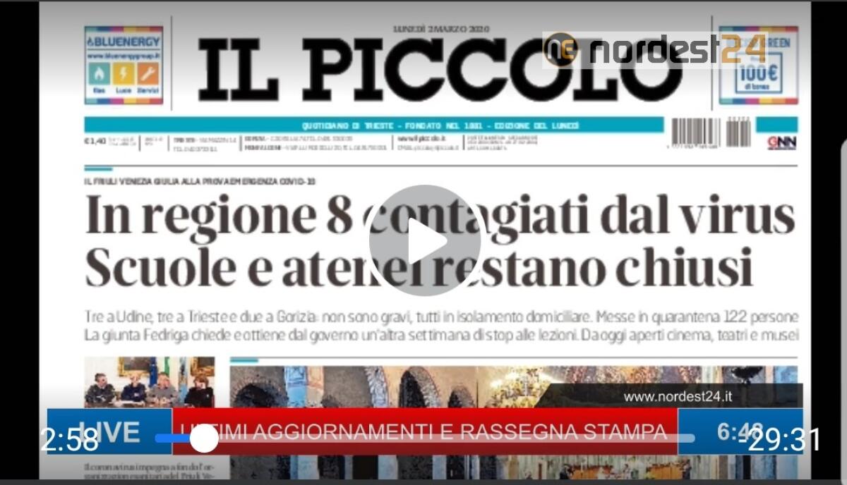 Cronaca Coronavirus e rassegna stampa del 2 marzo 2020 - 