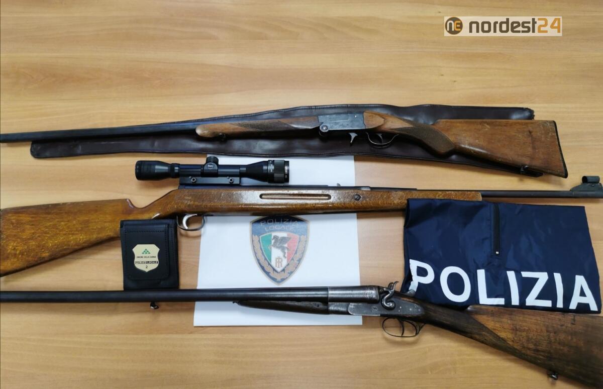 Socchieve. Minaccia di farsi giustizia da sé, la polizia gli ritira le armi - 