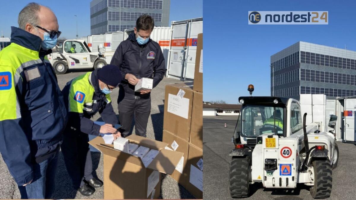 Coronavirus, in Fvg consegnate oggi 250 mila mascherine - 