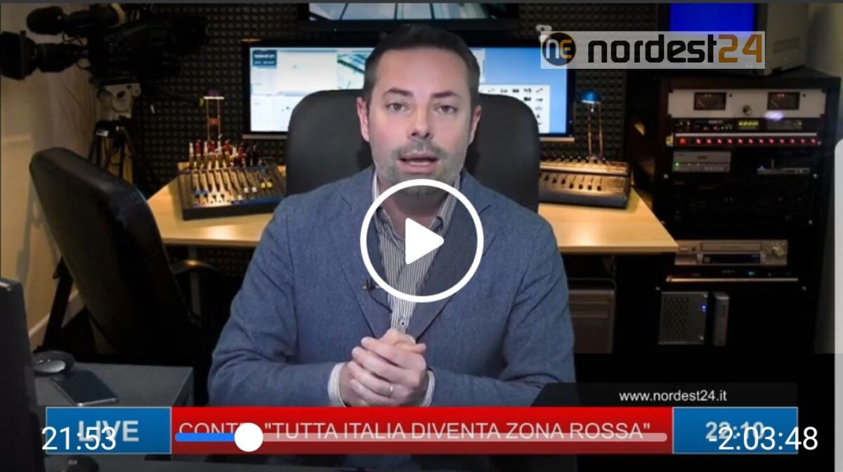 Italia zona rossa e scuole chiuse: la diretta video - 