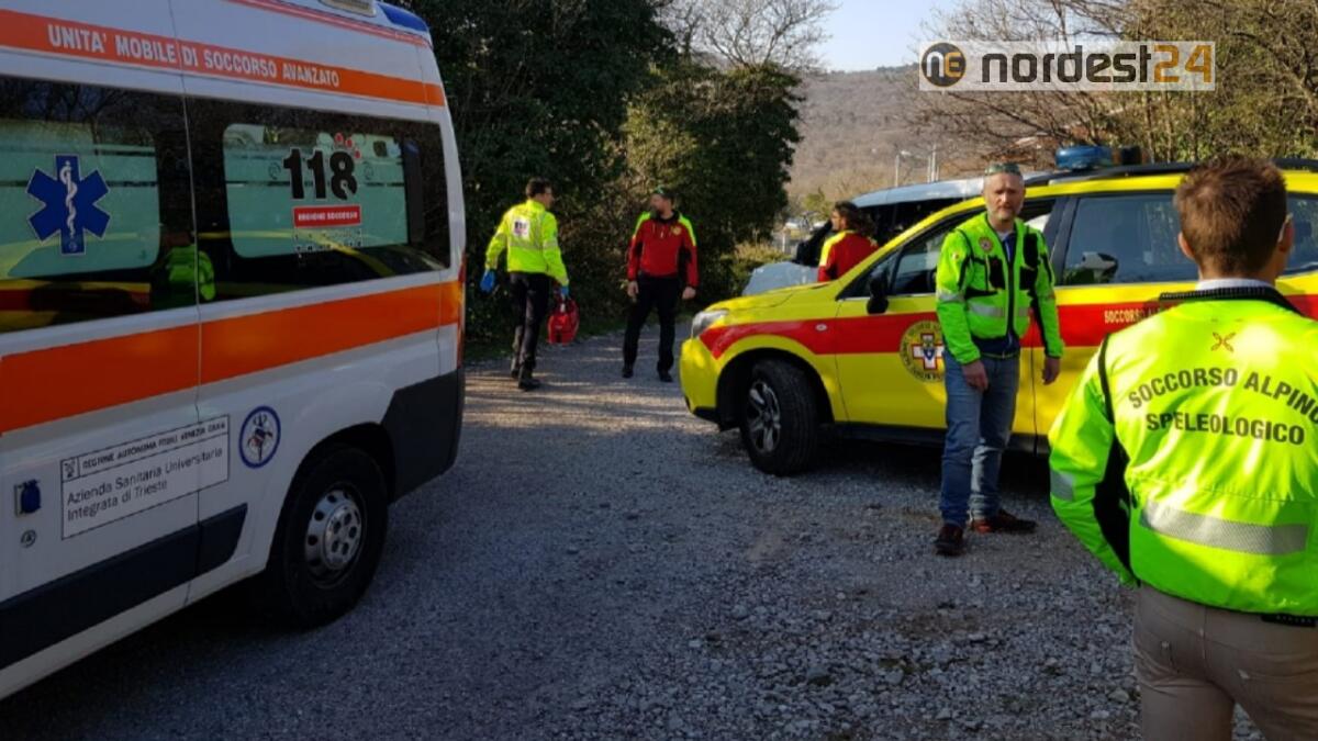 Precipita in discesa con la mountain bike sul Carso Triestino: ferito 26enne - 