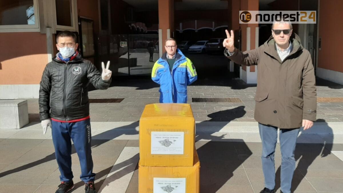 Pordenone. La comunità cinese locale dona 10mila mascherine ai sanitari - 