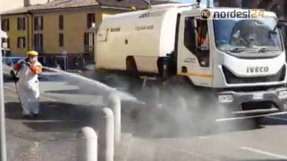 Portogruaro, al via la sanificazione e disinfezione delle strade - 