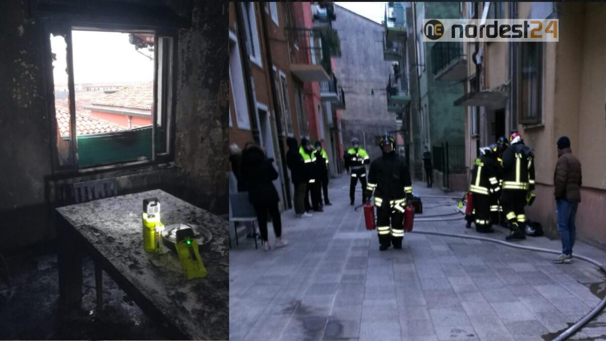 Grave incendio a Murano (VE): 2 feriti, appartamento distrutto - 