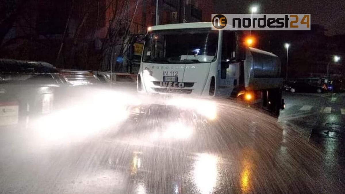 Grado, Coronavirus: al via la disinfezione delle strade - 