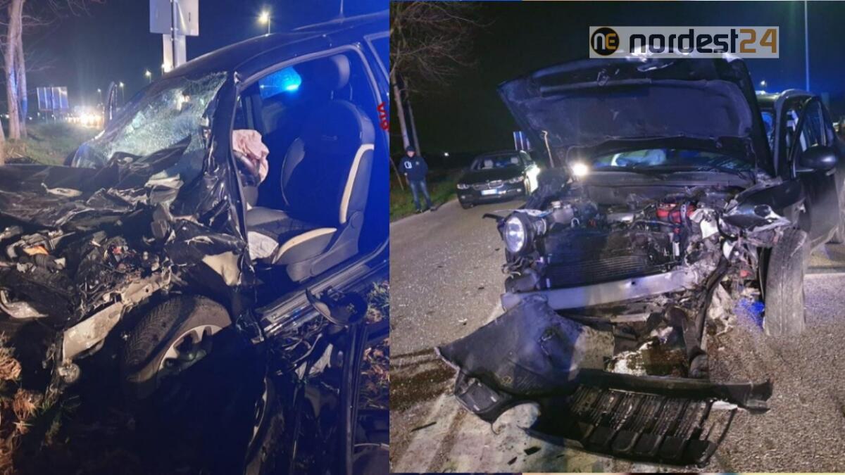 Scontro frontale tra due auto: gravissimi un uomo e una donna - 