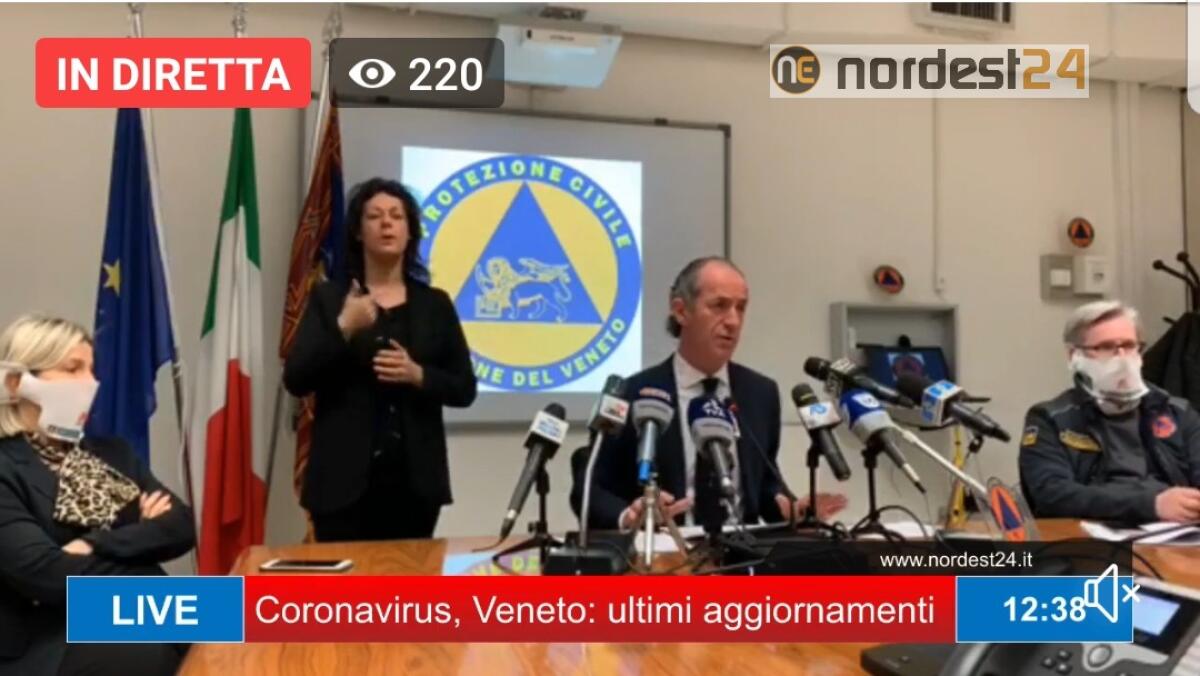 Zaia: “In arrivo nuove restrizioni, lo faccio per il vostro bene” - 