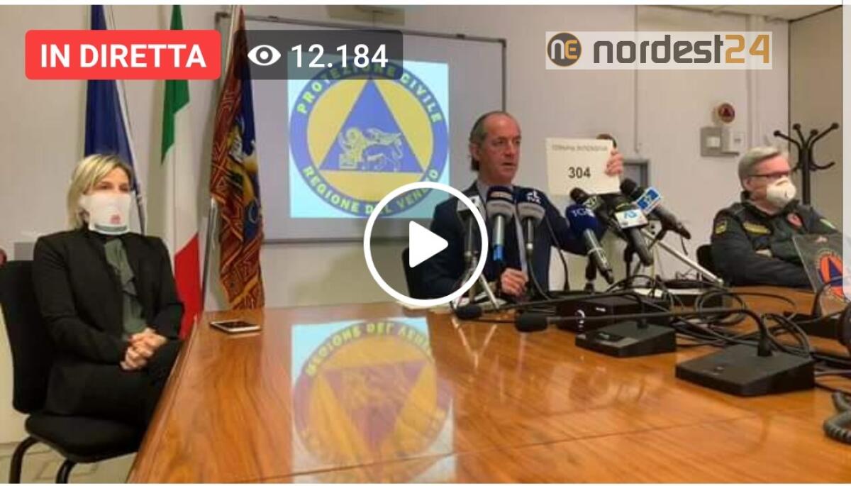 Coronavirus, Zaia: "Respiratori veterinari confiscati per i pazienti" - DIRETTA - 