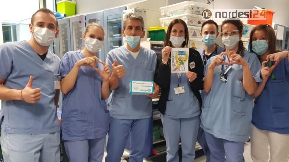 Udine, 12mila mascherine dal Fogolar Shangai per medici e infermieri - 