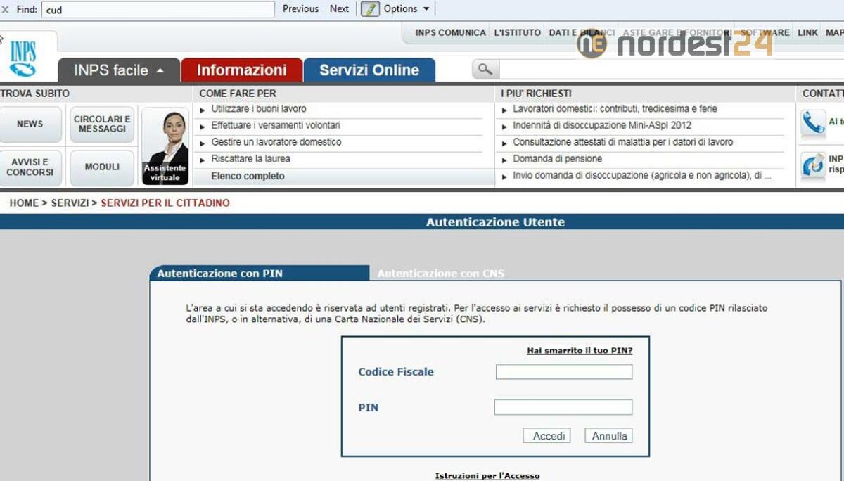 Inps on-line preso d'assalto: malfunzionamenti ed errori - 