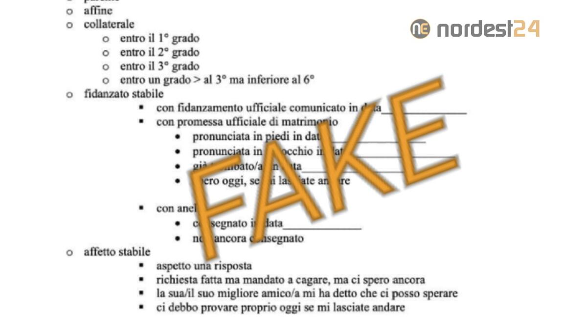Spunta l'autocertificazione Fake: è subito virale - 
