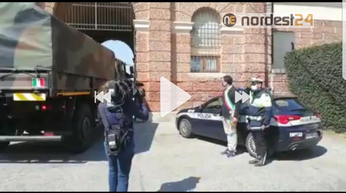 Vicenza. Sono giunte in città le prime 10 salme provenienti da Bergamo - 