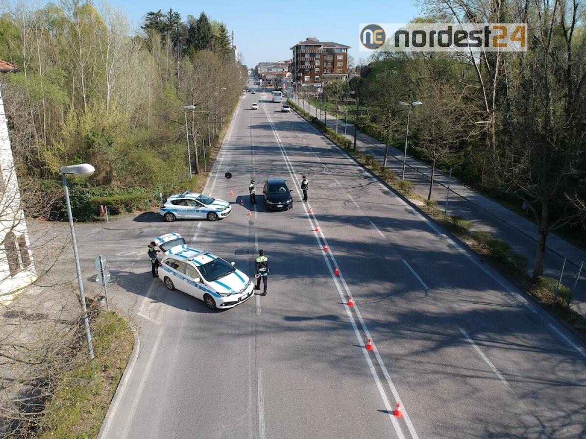 Pordenone. Coronavirus, controlli anti furbetti: sanzioni a runner, ciclisti e automobilisti - 