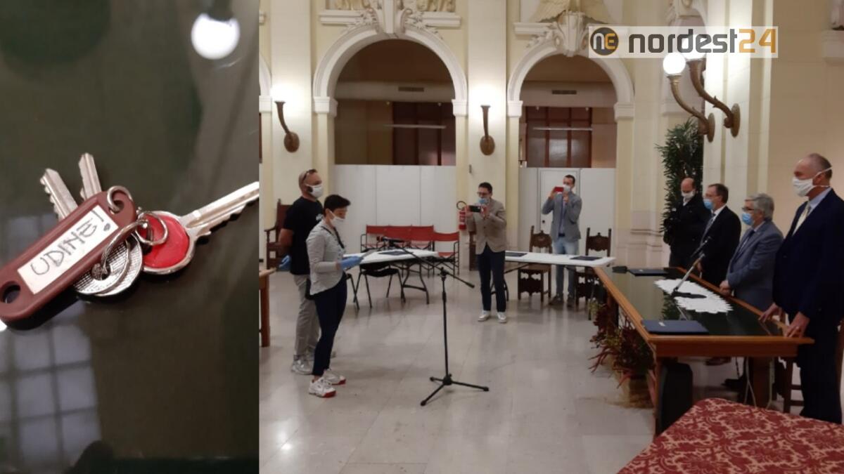 Udine. Titolari di Bar e Ristoranti consegnano le chiavi al Sindaco - 