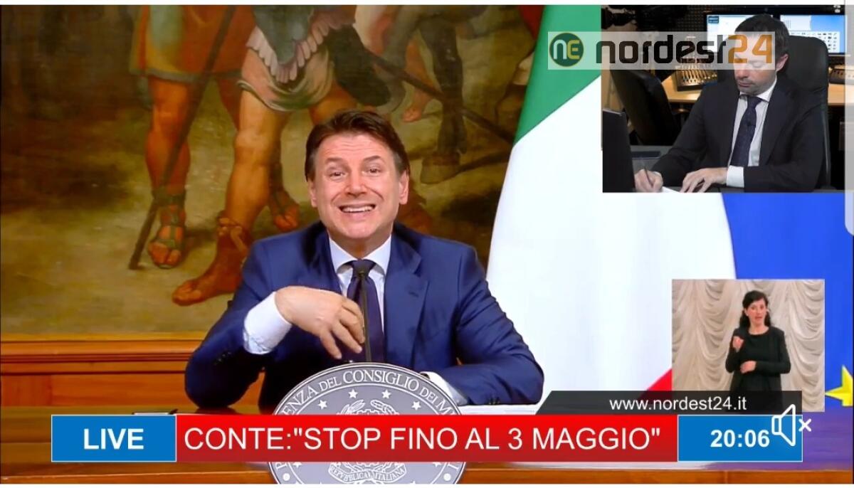 Conte: "misure restrittive fino al 3 maggio" - 