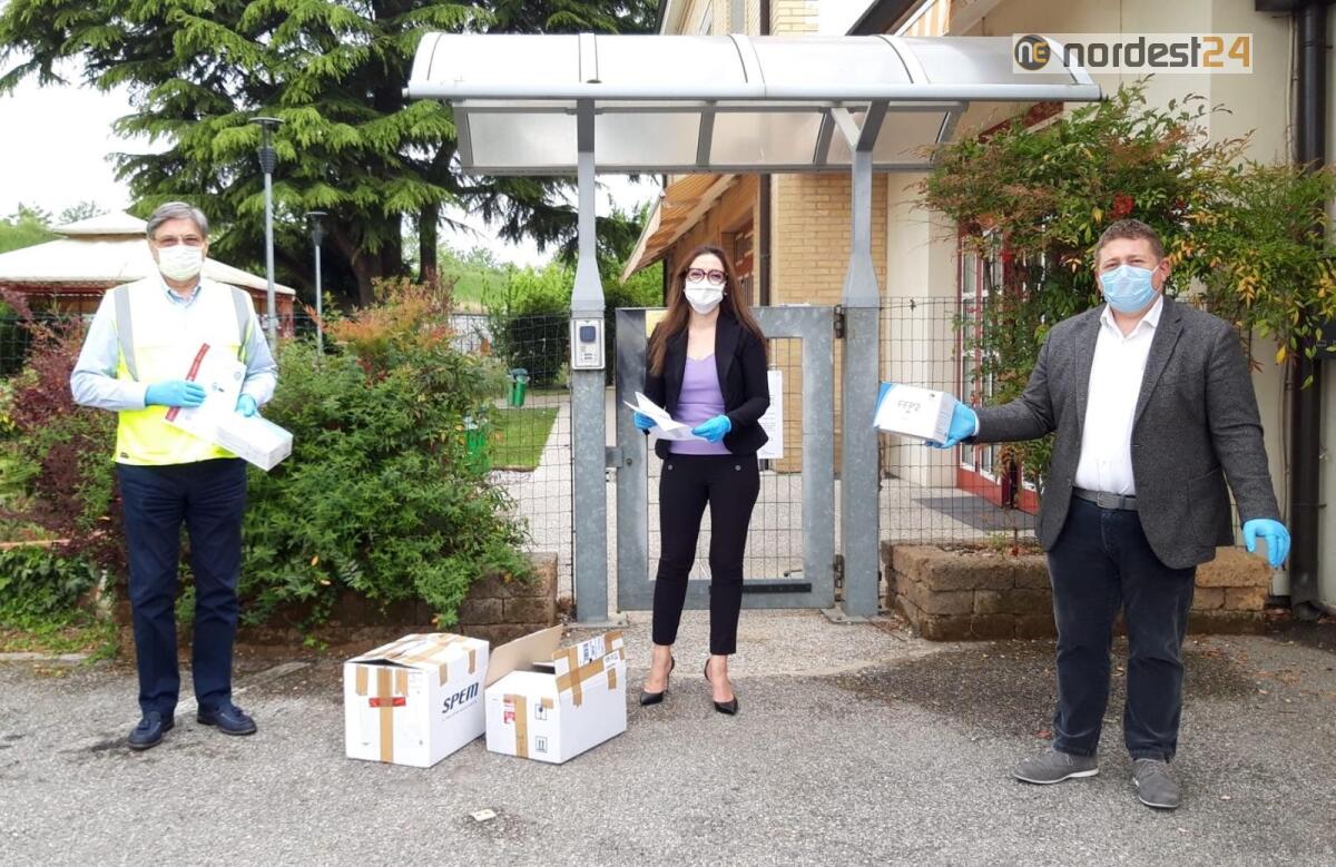 Solidarietà, Fvg: consigliere regionale Spagnolo dona 500 mascherine a due case di riposo - 