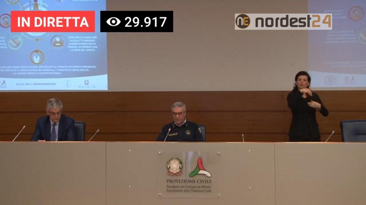 Bollettino Protezione Civile, Borrelli: “buone notizie ma non abbassare la guardia” - 