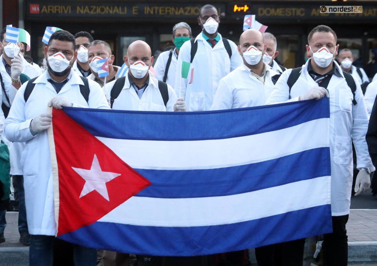 Cuba invia un secondo gruppo di medici e infermieri in Italia - 