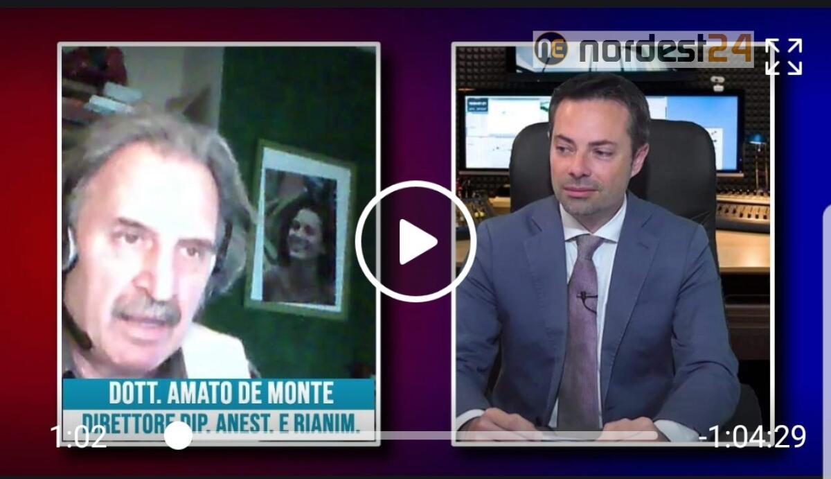 Ozonoterapia nei pazienti Covid-19. Ospite Amato De Monte. Diretta 25 aprile - 