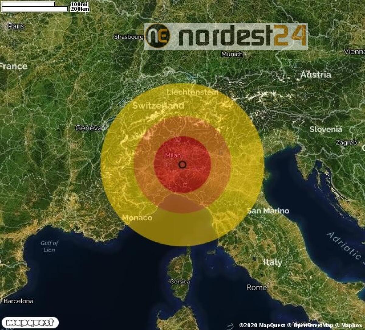 Terremoto in provincia di Pavia, scossa di magnitudo 3.7 - 