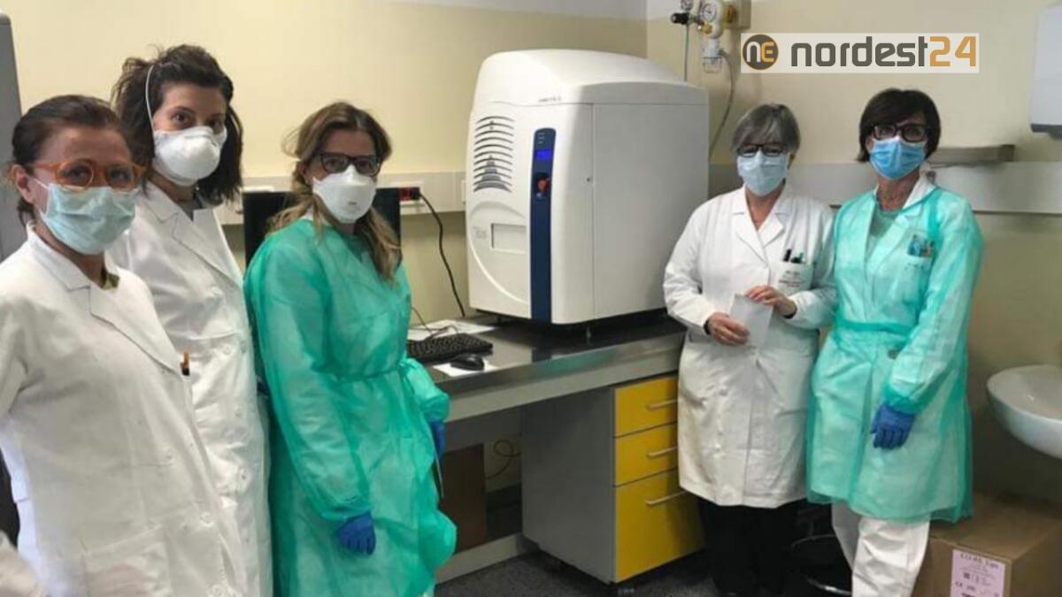 Padova. È pronta la "macchina dei record": eseguirà 9.600 tamponi al giorno - 