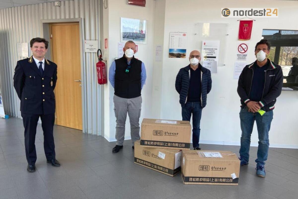 Trieste. Siram Veolia dona 5600 mascherine all’Ospedale Cattinara e al Comune - 