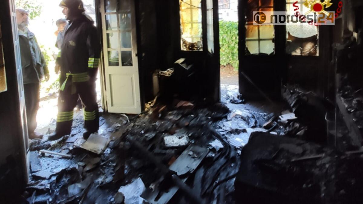 Incendio a Mestre: appartamento distrutto dalle fiamme - 