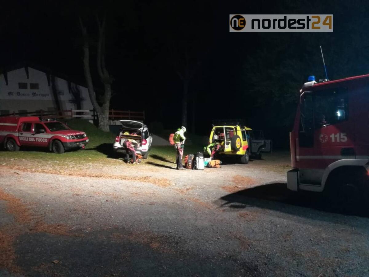 Individuato e tratto in salvo un 17enne perso sopra Tarcento - 