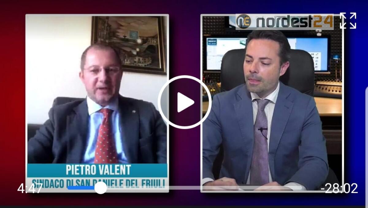 Zero positivi a San Daniele del Friuli. In diretta il sindaco Pietro Valent - 