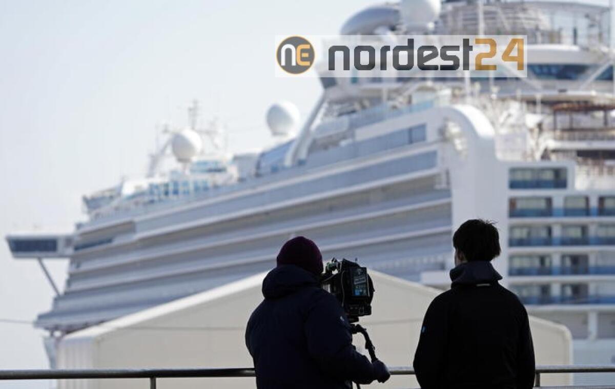 La Diamond Princess lascia il Giappone - 