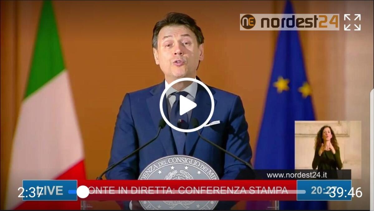 Conte in diretta: "lunedì riprende la vita sociale e gli incontri con gli amici" - 