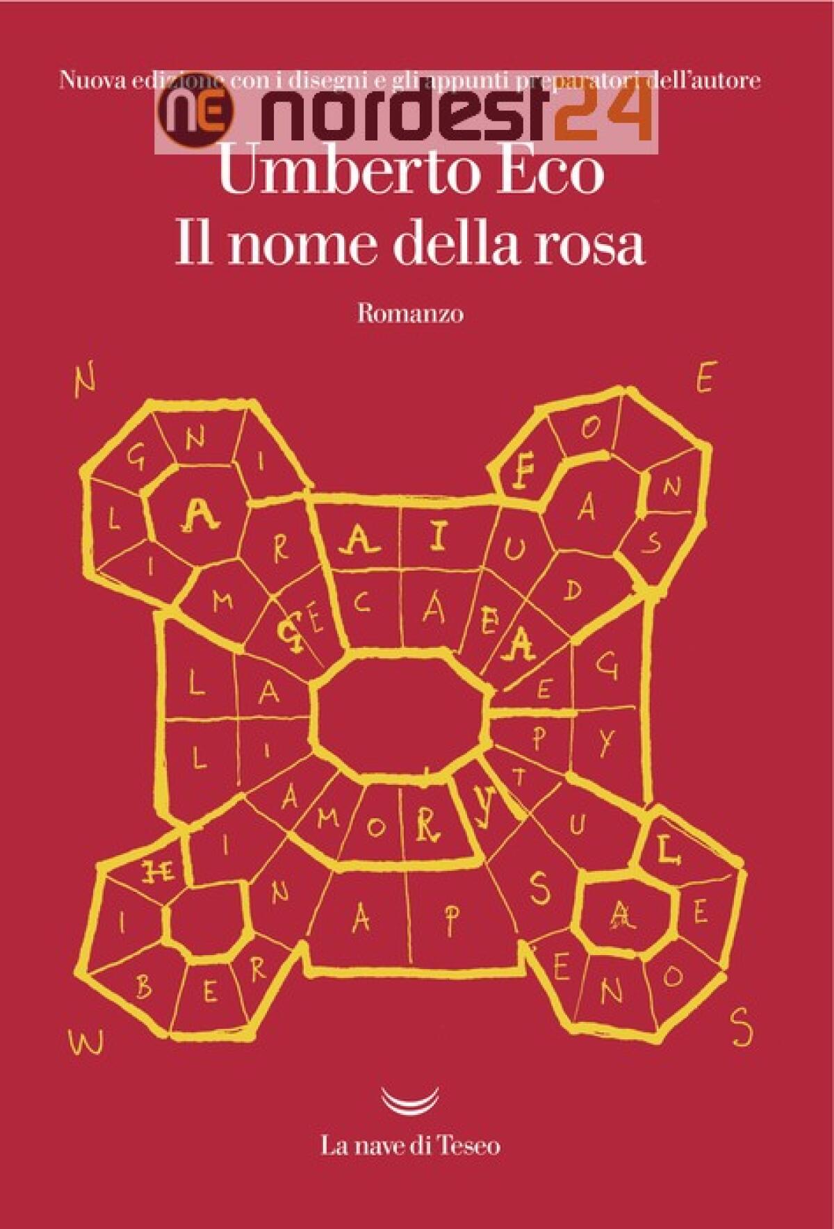 'Il nome della rosa' con i disegni inediti di Eco - 