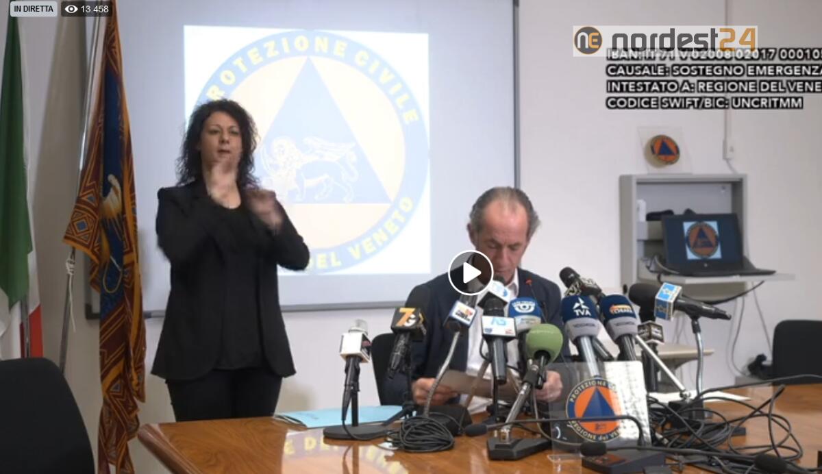 Zaia tuona: “Movida e spritz senza mascherine: rispetto civico zero” - 