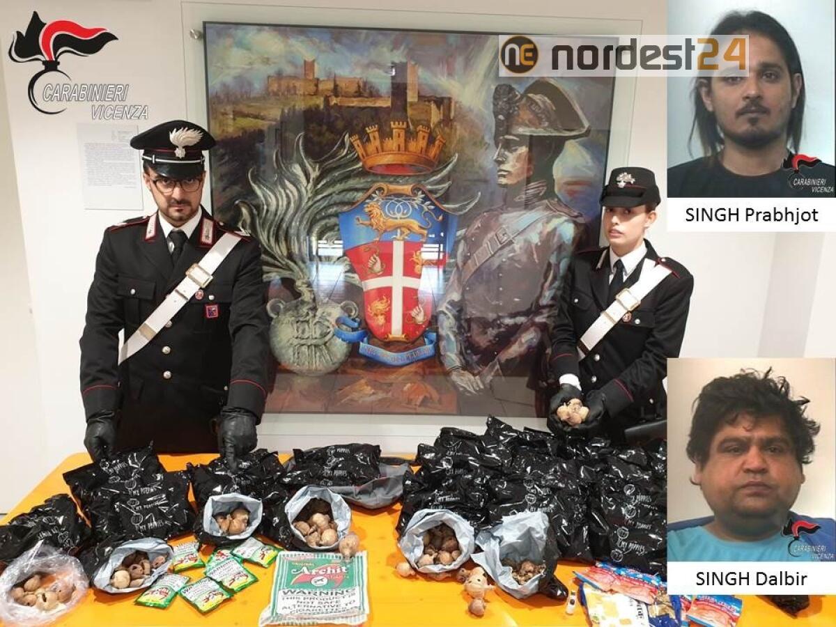 Avevano 3 kg di droga: due arresti a Montecchio Maggiore - 