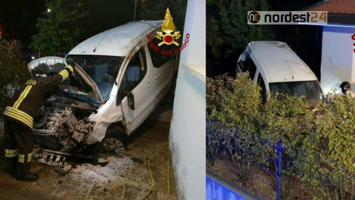 Incidente a Tiezzo di Azzano Decimo: esce di strada e finisce nel giardino di una casa - 