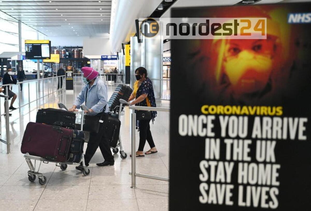 Gb:quarantena da giugno,multa 1000 pound - 