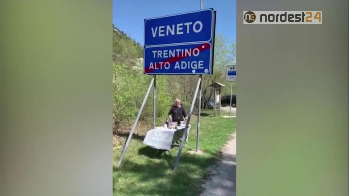 Coronavirus, festeggia il compleanno con la madre al confine tra Veneto e Trentino - 