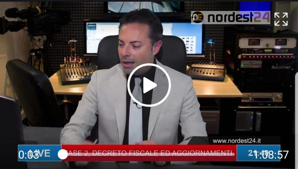Fase 2, decreto fiscale ed aggiornamenti. Diretta 5 maggio 2020 - 