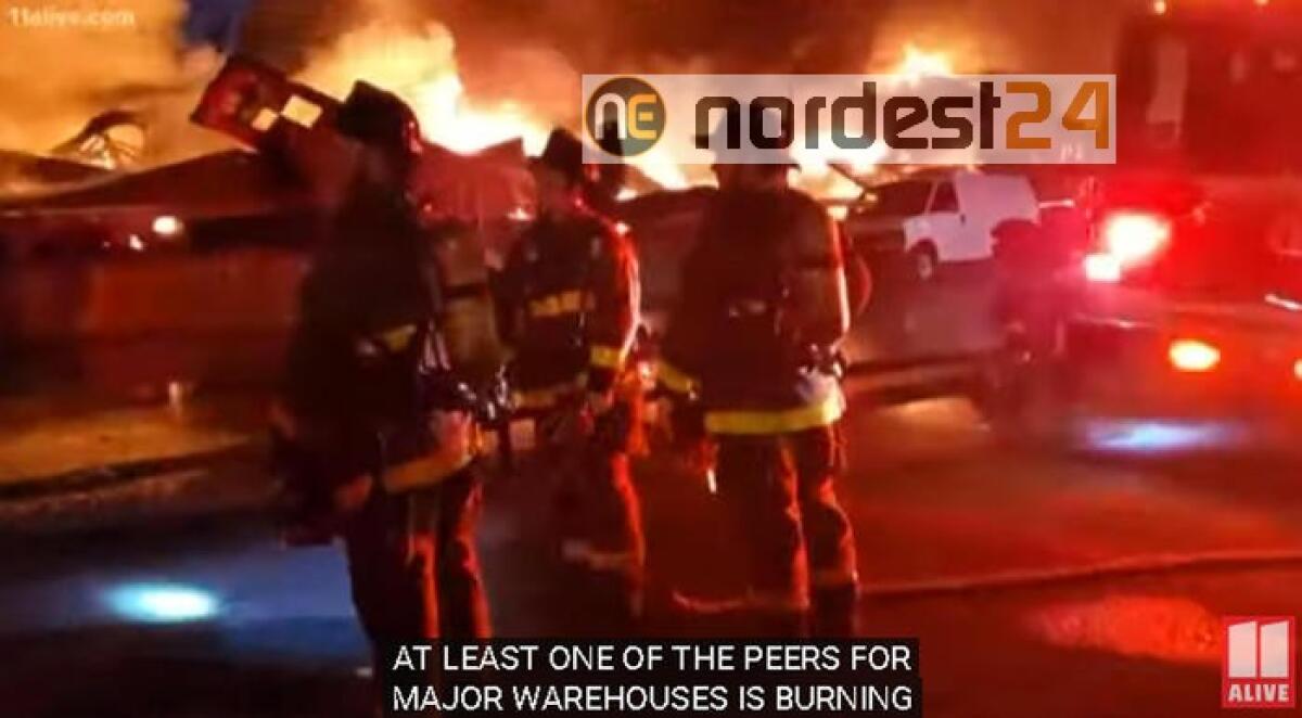 Grande incendio al molo di San Francisco - 