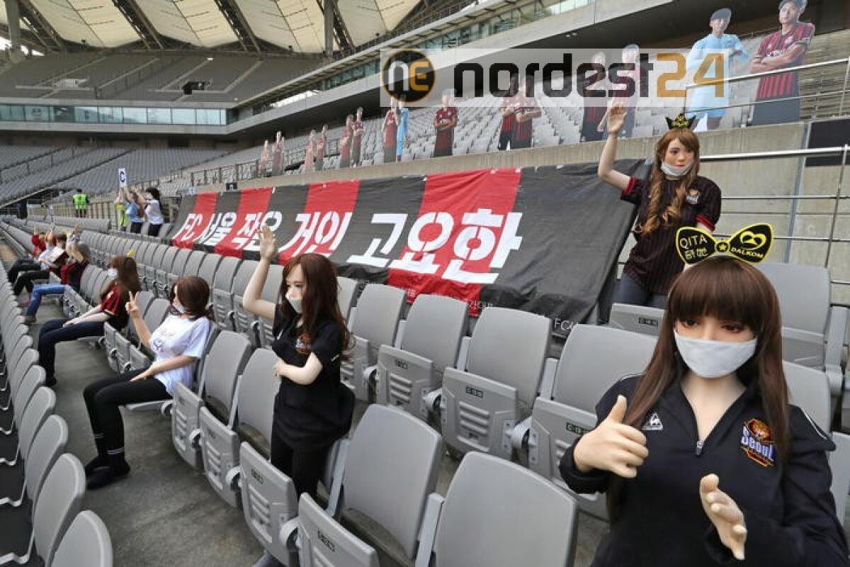 Sex dolls, multa record a squadra Corea - 